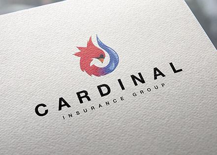 Cardinal Insurance Group logo printed on a paper